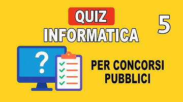 Concorsi Pubblici 2025 📚 Quiz di Informatica con Risposte Immediate
