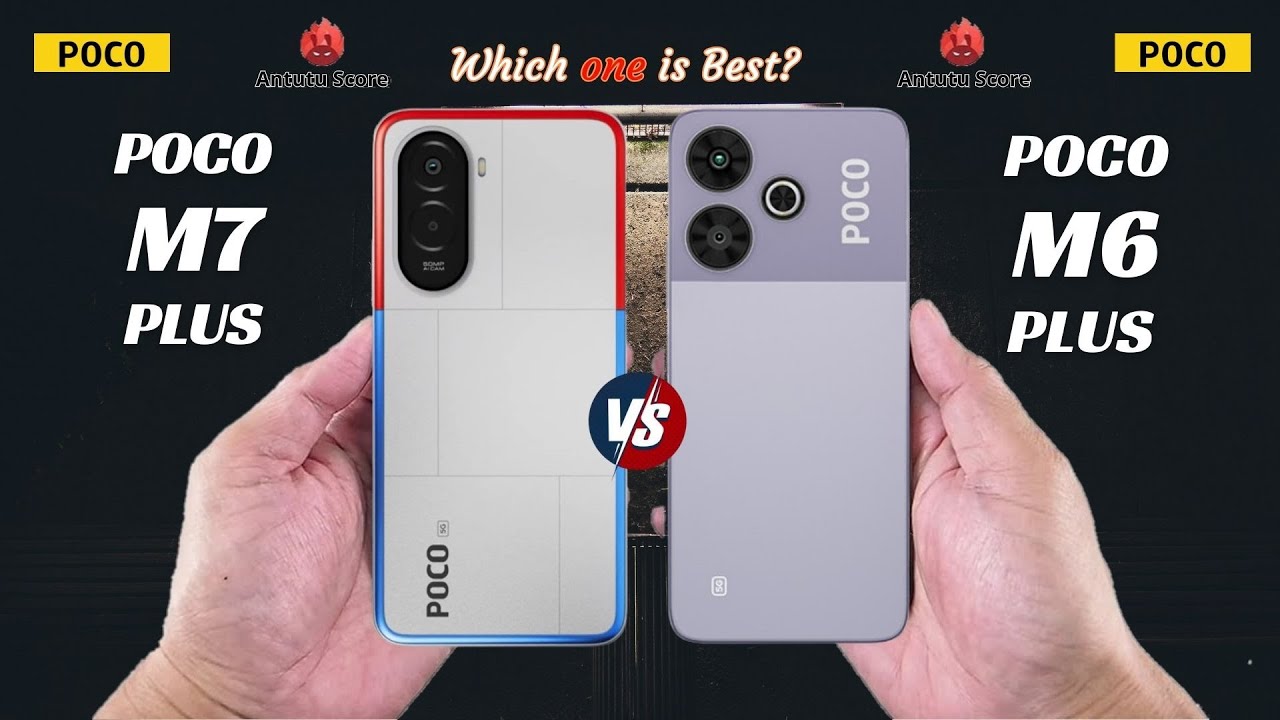 Poco M7 Plus vs Poco M6 Plus ll 🔥 ll Which One is Best?
