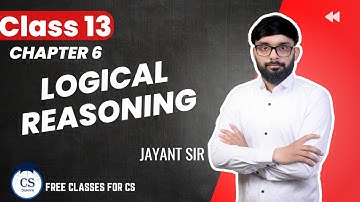 CSEET l Logical Reasoning l Logical Reasoning l Chapter 6 (Class 13) l #cseet #cspinkyryadav #cs