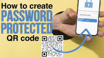 Password-protected QR code generator: Secure QR codes with a password