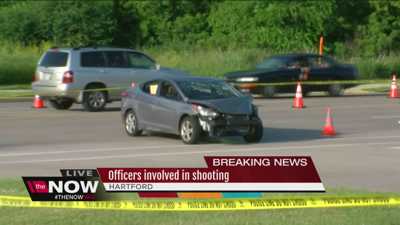 Witnesses: Officer involved in Hartford shooting - YouTube