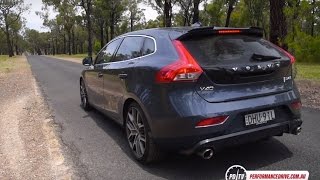 2017 Volvo V40 D4 (Polestar) 0-100km/h & engine sound Volvo V40 D4 Polestar Tuning