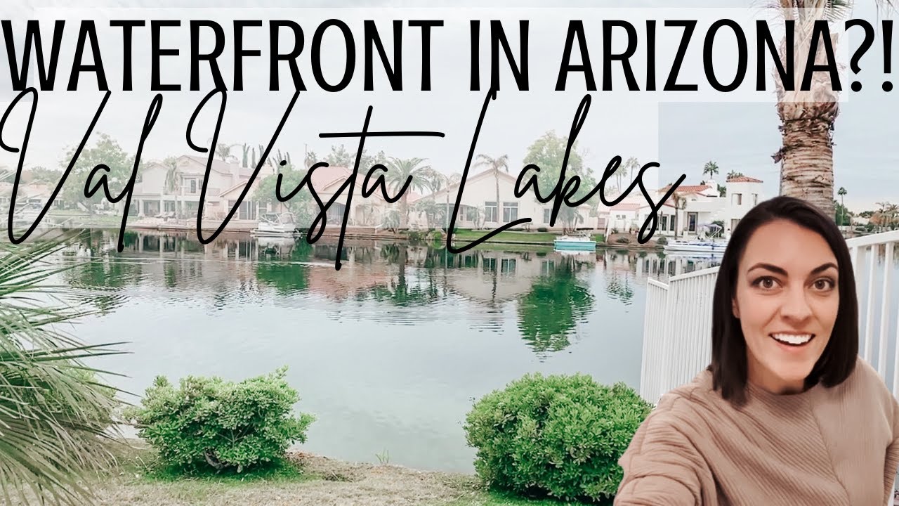 Gilbert Arizona Home Tour Waterfront Home for Sale YouTube
