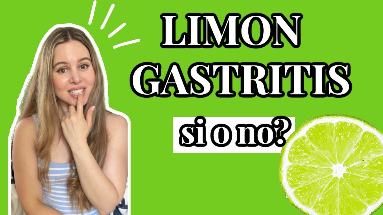 Limon para la gastritis: QUE!!!