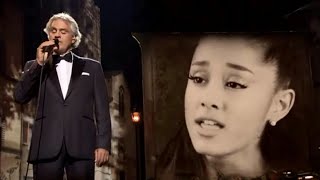 Ariana Grande and Andrea Bocelli - E Piu Ti Penso- By Ennio Morricone