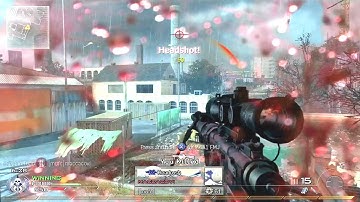 Modern Warfare 2: 30-5 Free for All - AK47 & Intervention on Storm - Marathon Sniping