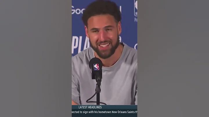 Klay Thompson speaks on his MISSED free throws in the clutch 👀 #shorts