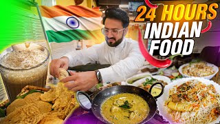 Pakistani  Eating Only Indian Food for 24 Hours ''CHALLENGE'' South Indian, Lakhnawi, Hydarabadi