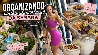 Organizando a dieta da semana: feira, iogurte caseiro, lanches e marmitas
