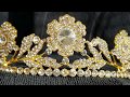 THE STRATHMORE ROSE TIARA - The Crown Jewels Copy Replica Fake Faux Reproduction