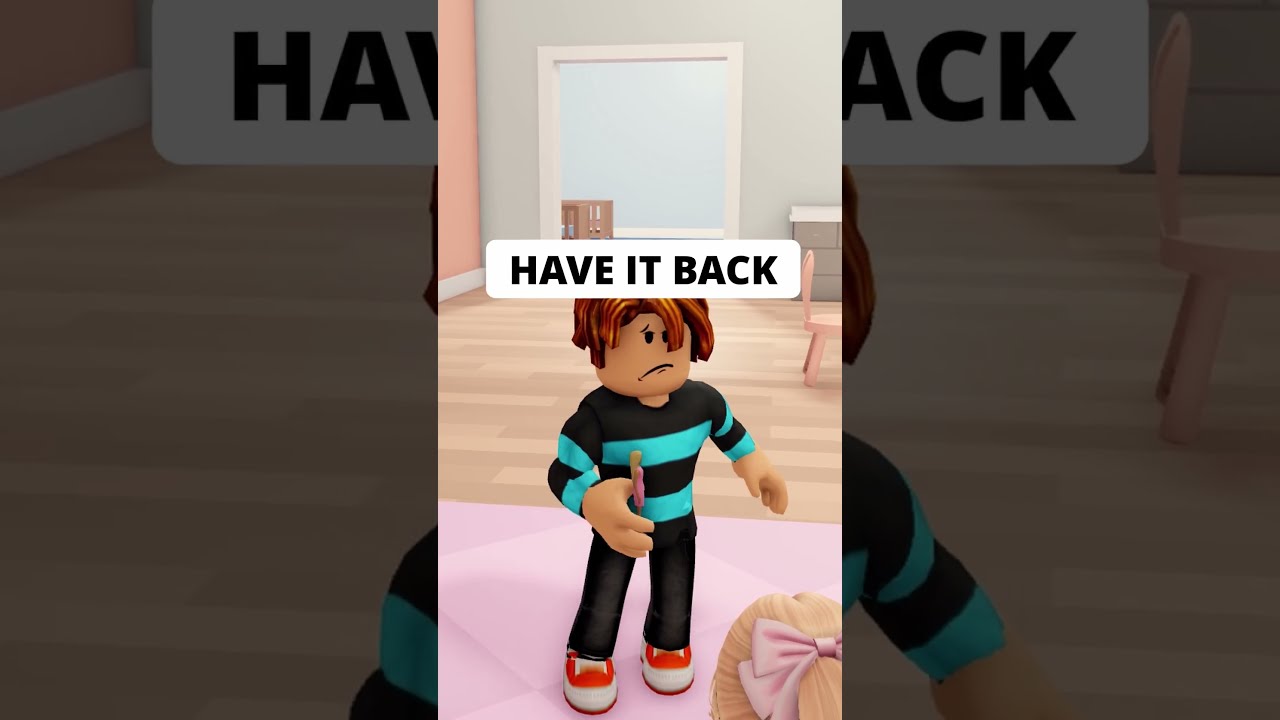 SISTER FINDS HER LOST TWIN BROTHER IN ROBLOX PART 2 Shorts