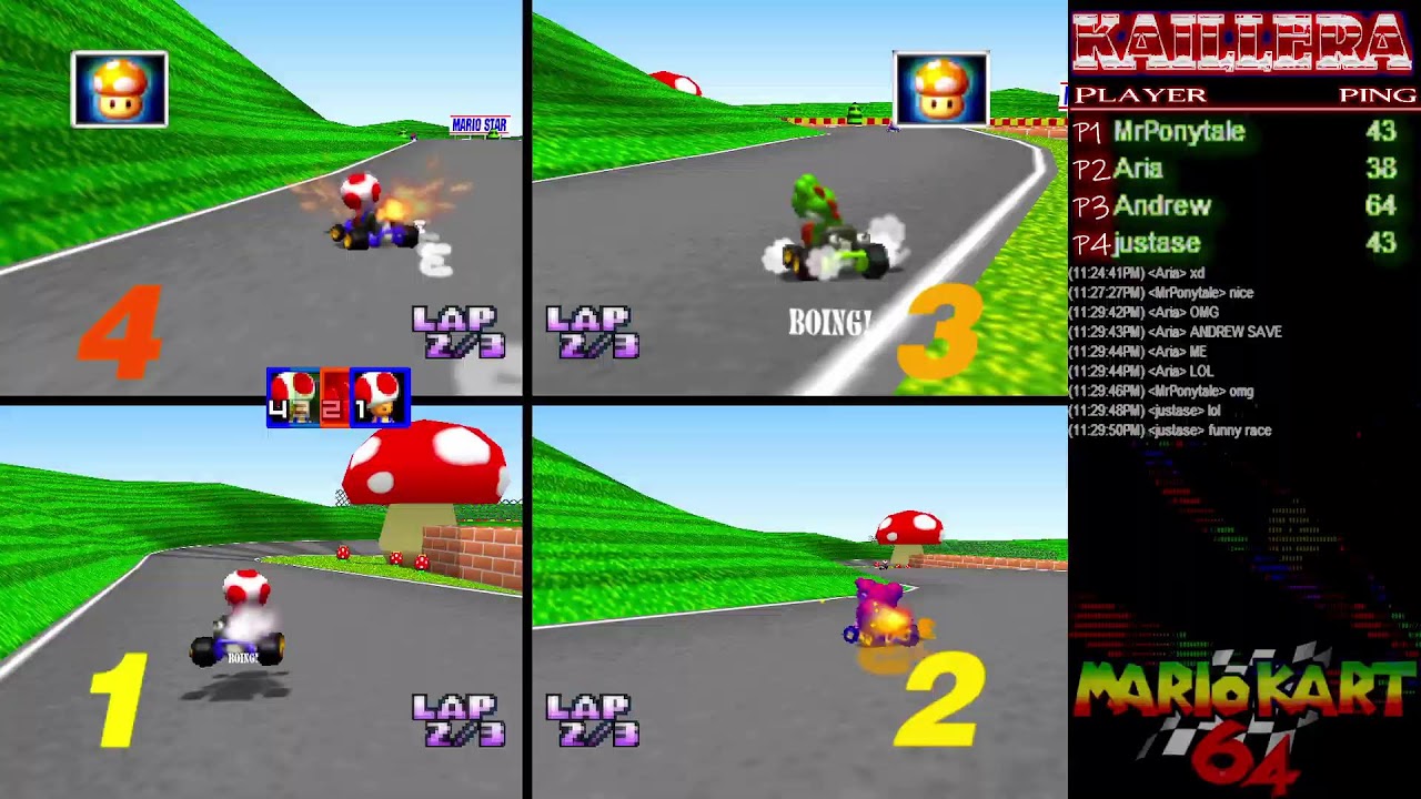 Mario Kart 64 Online