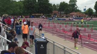 MSHSL Section 6AA boys' 110m hurdles prelim #5