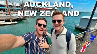 Our Last 48 Hours In NEW ZEALAND (Waitemata Harbour, Bethells Beach, Albert Park, and more)