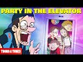 Party In The Elevator Animated Music Video based off FGTeeV Books Style