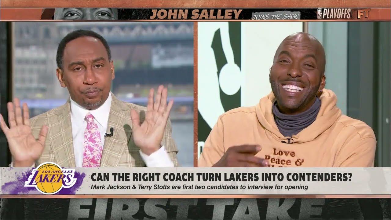 Stephen A. to John Salley You paid attention to the supporter that