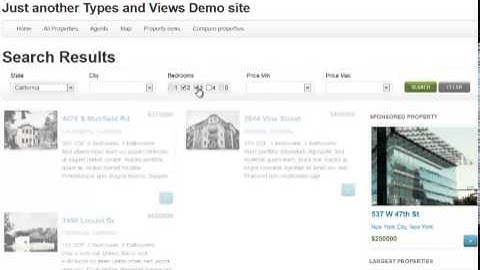 views 1.6.1 parametric search