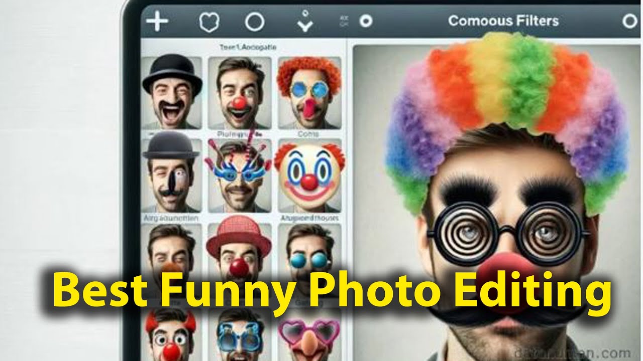 Funny Photo Editing Tutorial - YouTube