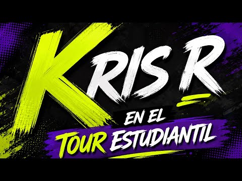 Kris R surprised a school in Bogotá | He ended up singing on the Student Tour 🎤📚 @krisroficial