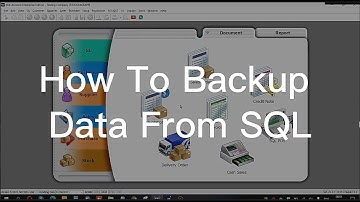 How To Backup Data From SQL Software 如何在SQL备份资料 | SQL Software