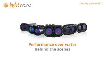 LightWare sensors performance over water | Behind the Scenes