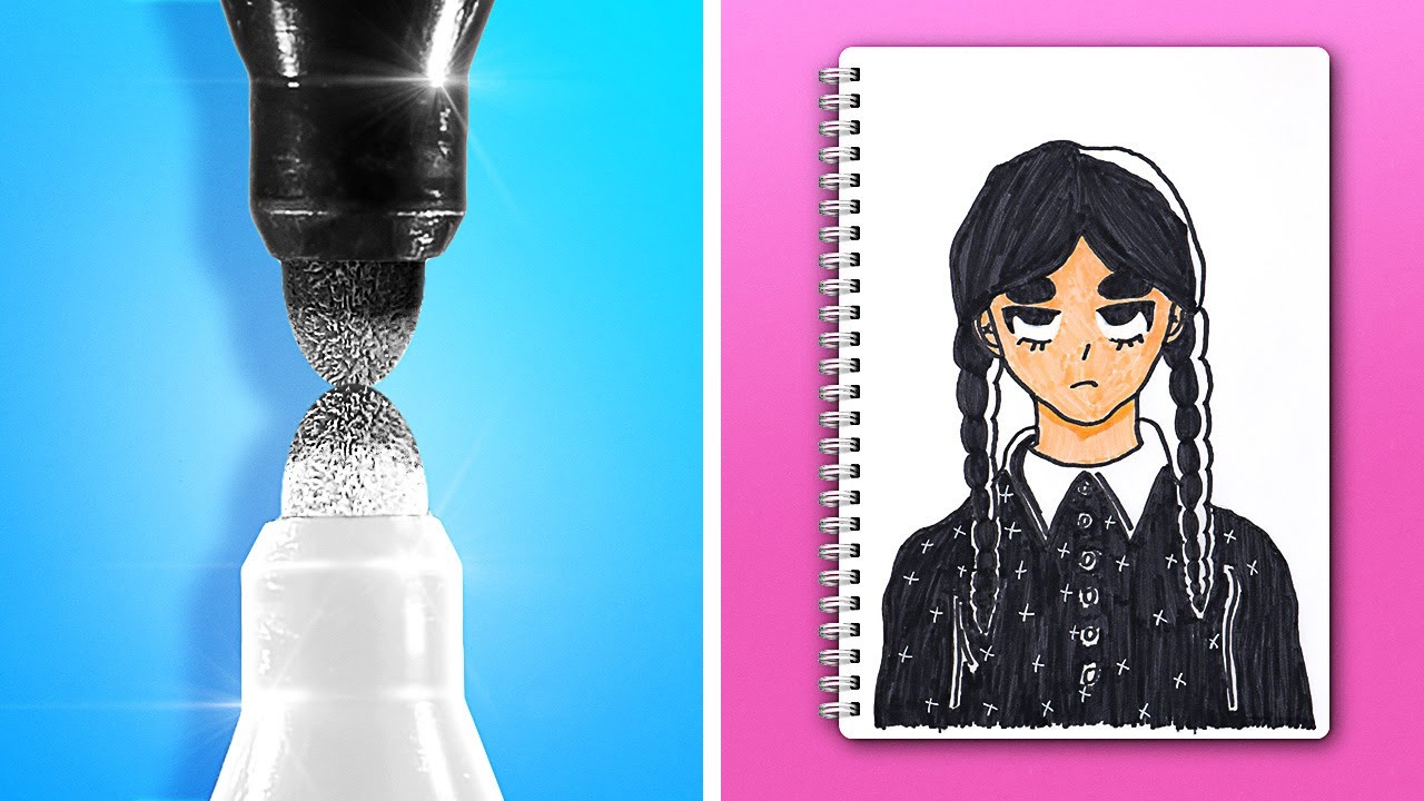 КАК НАУЧИТЬСЯ РИСОВАТЬ? || Арт-баттл: хороший VS плохой ученик от 123 GO! CHALLENGE