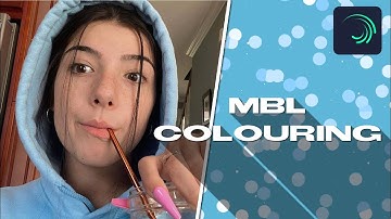 MBL colouring on Alight Motion | alight motion tutorials
