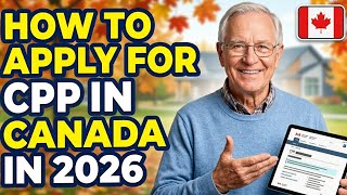 How To Apply for CPP in Canada in 2026 - Pensioners Benefits 