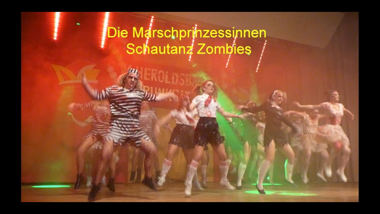 FHN Marschprinzessinnen Showtanz 2019-Zombies