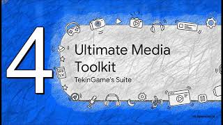 🚀 TEKINGAME FREE MEDIA TOOLS: AI Upscaling & Format Conversion Revolution | Motion Graphics