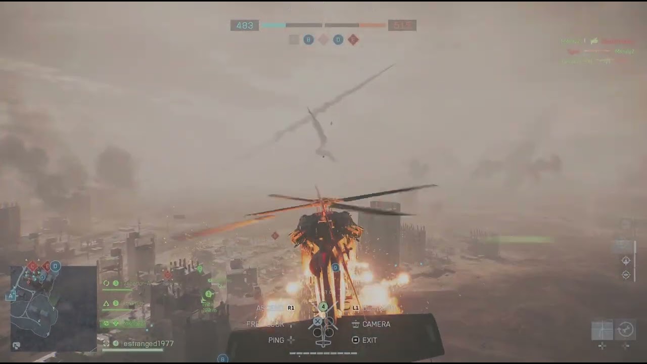 Bf6 heli drop shot