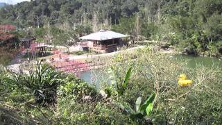 2014 0201 宜蘭長埤湖 第1段 噴水 迷你黃小鴨 彩虹