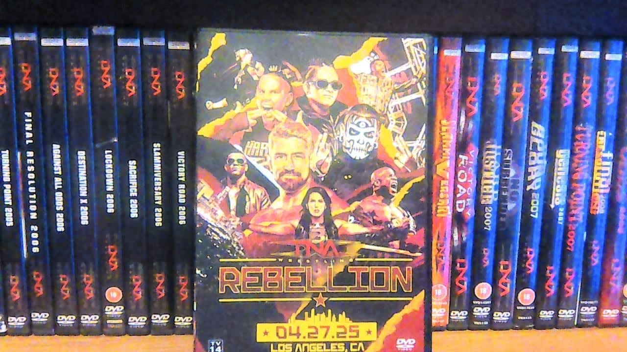 TNA Rebellion 2025 DVD Pickup 