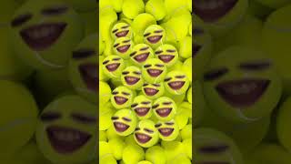 Las pelotas de tenis. #shorts screenshot 3