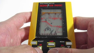16597 Epoch LCD Game Pocket Digit-com Monster Panic