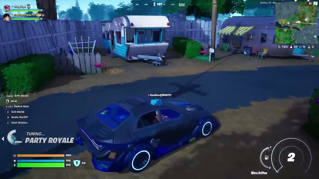 Summer Skye Skin - Fortnite Gameplay