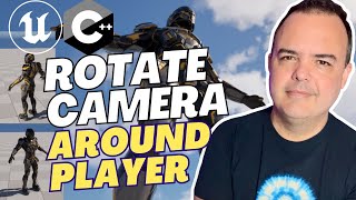 Add Camera Rotation, Jump & New Mesh | Unreal Tutorial screenshot 4