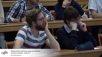 David Mukamel: Steady states and long range correlations in driven systems - Lecture 1