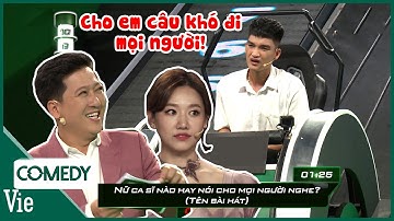 Mạc Văn Khoa đòi câu hỏi khó mới trả lời được, từ chối khéo Hari Won lên đọc | Nhanh Như Chớp Mùa 3