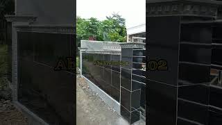 model pintu gerbang stainles