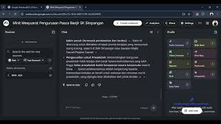 NotebookLM Pentadbiran : Minit Mesyuarat daripada MP4 ke MP3 ke Minit Mesyuarat NotebookLM Pentadbiran : Minit Mesyuarat daripada MP4 ke MP3 ke Minit Mesyuarat