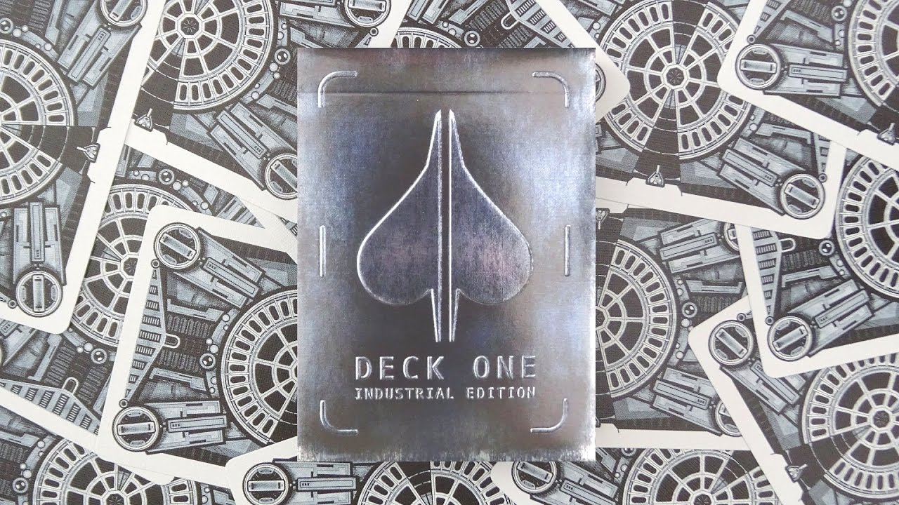 Deck One Industrial Playing Cards By Theory11 | Deck Review -Display