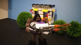 Transformers Blast Off shooting test (stop motion test)
