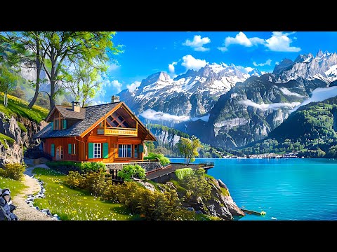 Walking in Swiss Villages around Lake Brienz (including Iseltwald!) 🇨🇭 Switzerland 4K