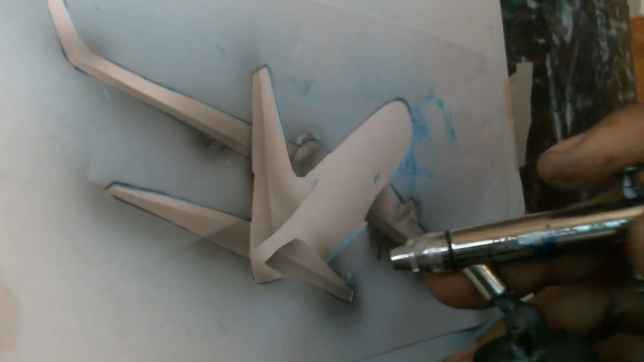 How to Airbrush an Airplane YouTube
