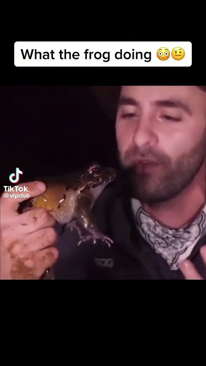 Frog Moaning 🤣 #funny #weird #frog #pets