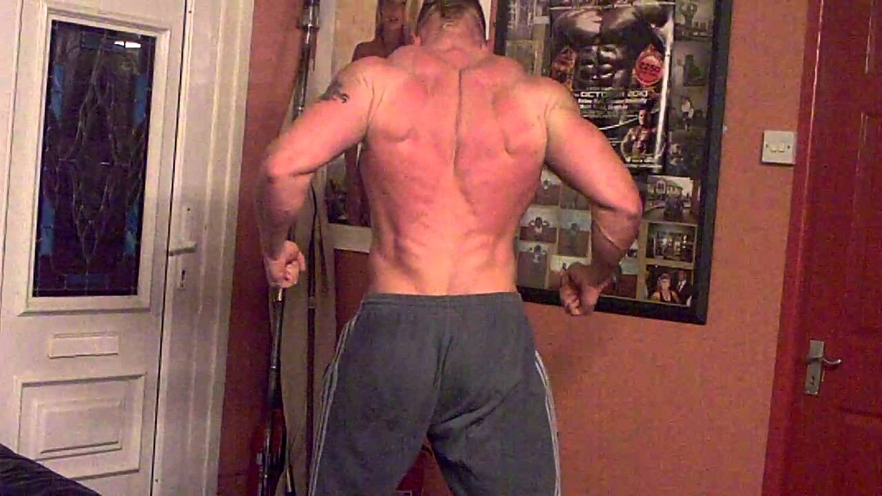 Muscle Boy Posing practice