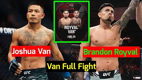 Joshua Van vs Brandon Royval UFC 317 (Jun 28.6.2025) Van Full Fight #ufc #joshuavan #royval