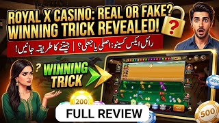 Royal X Casino Horse Racing Game Real or Fake? | Horse Racing Winning Trick Explained | Full Review screenshot 5