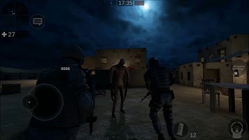 Zombie Combat Simulator android game first look gameplay español